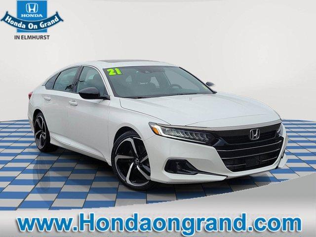 used 2021 Honda Accord car, priced at $25,299