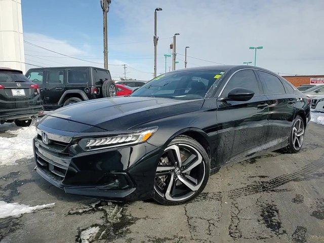 used 2022 Honda Accord car, priced at $24,999