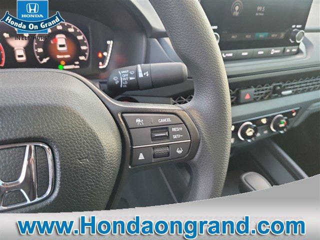 new 2025 Honda Accord car, priced at $30,320