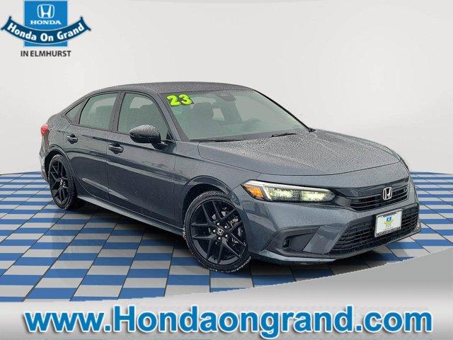 used 2023 Honda Civic car, priced at $23,499