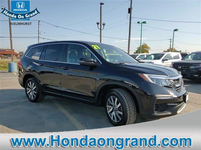 used 2021 Honda Pilot car, priced at $29,999