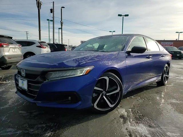 used 2021 Honda Accord car, priced at $23,599