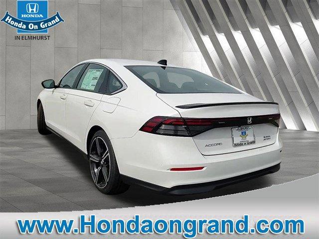 new 2025 Honda Accord Hybrid car, priced at $33,655
