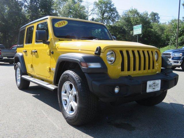 used 2019 Jeep Wrangler Unlimited car, priced at $25,463