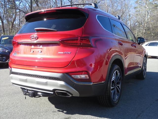 used 2020 Hyundai Santa Fe car, priced at $21,845