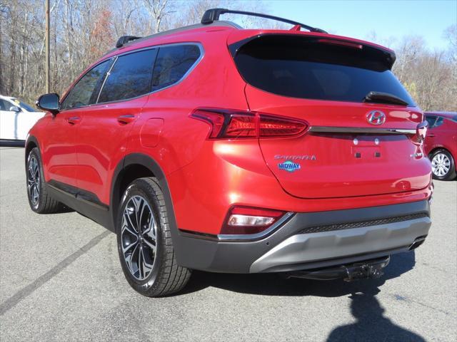 used 2020 Hyundai Santa Fe car, priced at $21,845