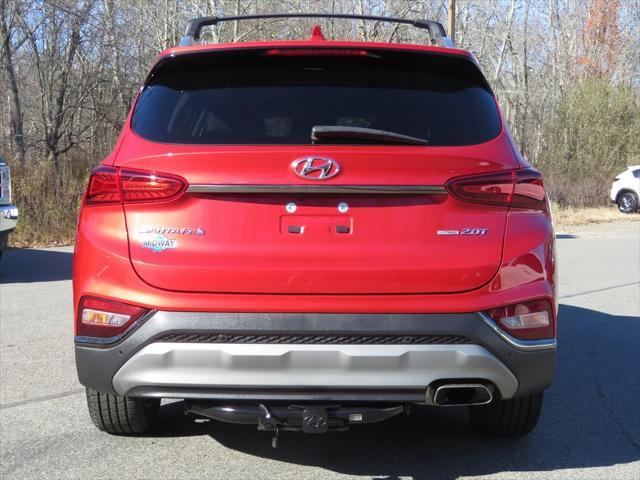 used 2020 Hyundai Santa Fe car, priced at $21,845