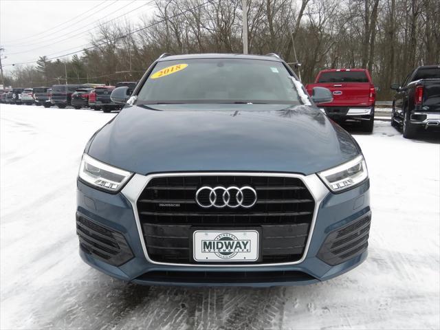 used 2018 Audi Q3 car, priced at $17,944