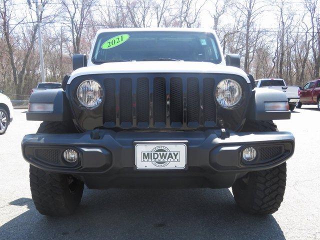 used 2021 Jeep Wrangler Unlimited car, priced at $34,405