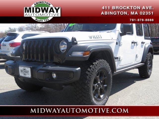 used 2021 Jeep Wrangler Unlimited car, priced at $34,720