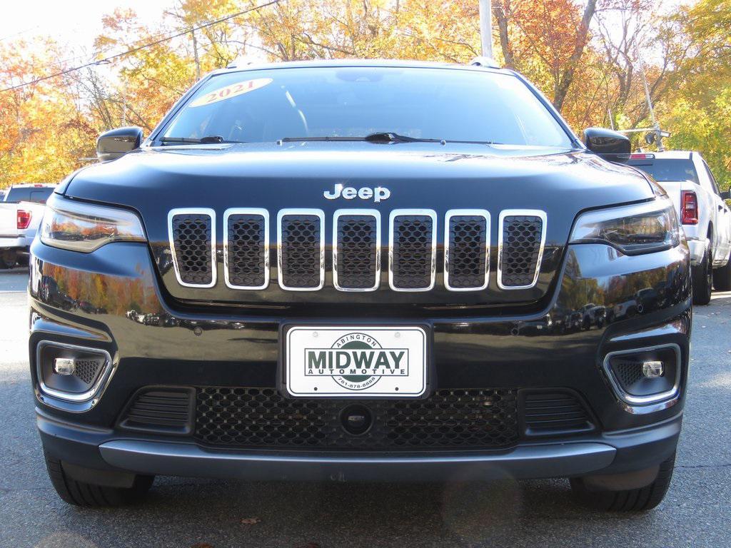 used 2021 Jeep Cherokee car, priced at $22,255