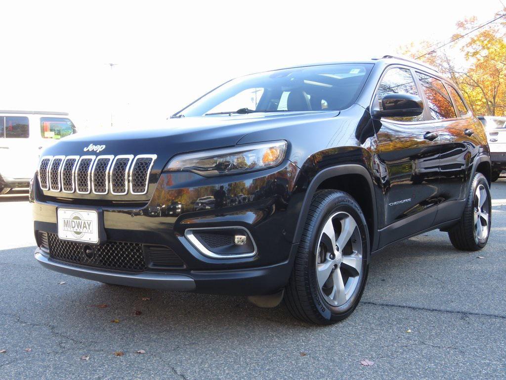 used 2021 Jeep Cherokee car, priced at $22,255
