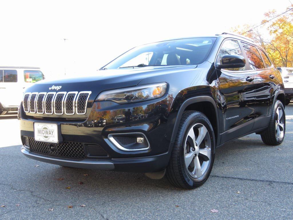 used 2021 Jeep Cherokee car, priced at $22,255