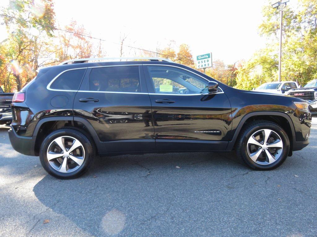 used 2021 Jeep Cherokee car, priced at $22,255