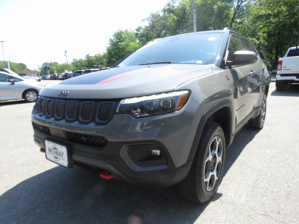 used 2022 Jeep Compass car, priced at $23,655