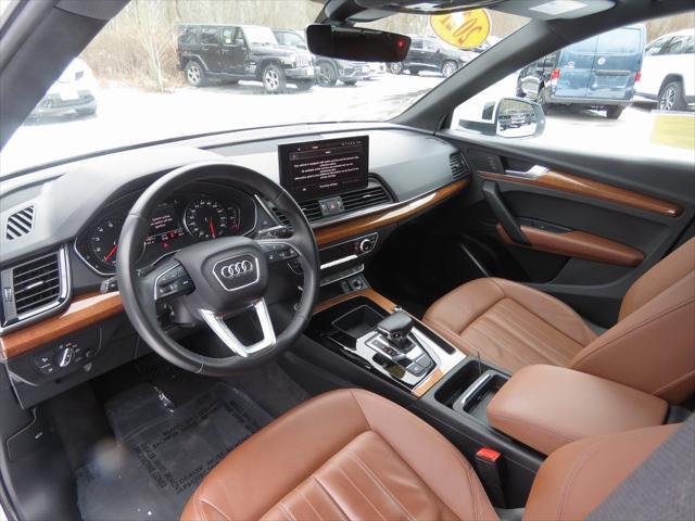 used 2021 Audi Q5 car, priced at $26,410