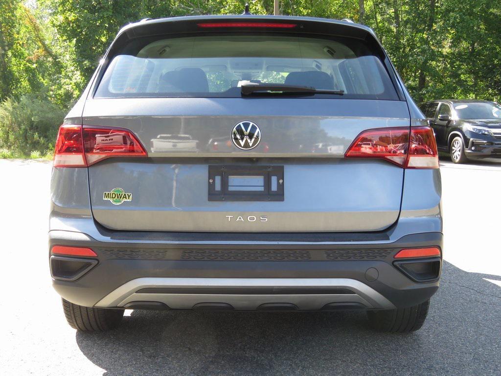 used 2022 Volkswagen Taos car, priced at $18,990