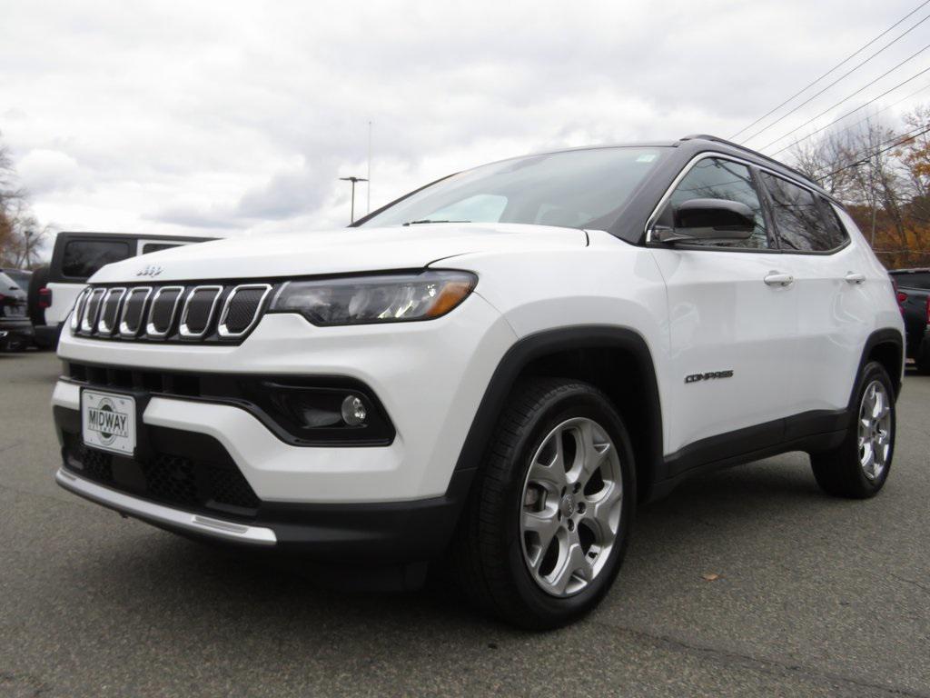 used 2022 Jeep Compass car, priced at $21,994