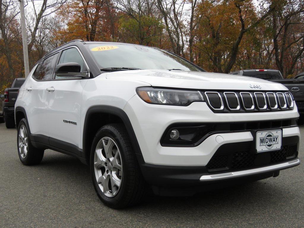 used 2022 Jeep Compass car, priced at $21,994