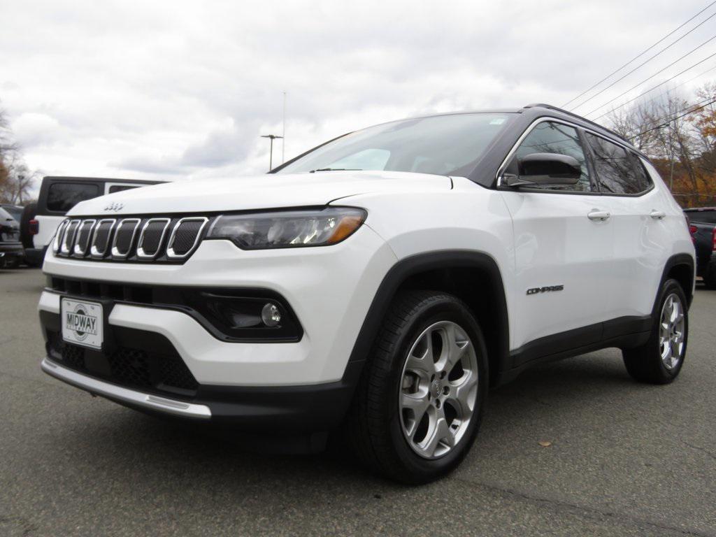 used 2022 Jeep Compass car, priced at $21,994