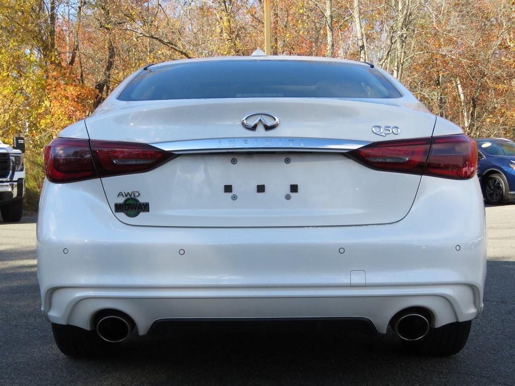 used 2022 INFINITI Q50 car, priced at $28,980