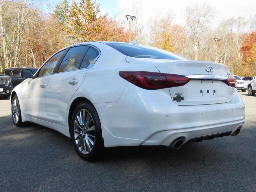used 2022 INFINITI Q50 car, priced at $28,980