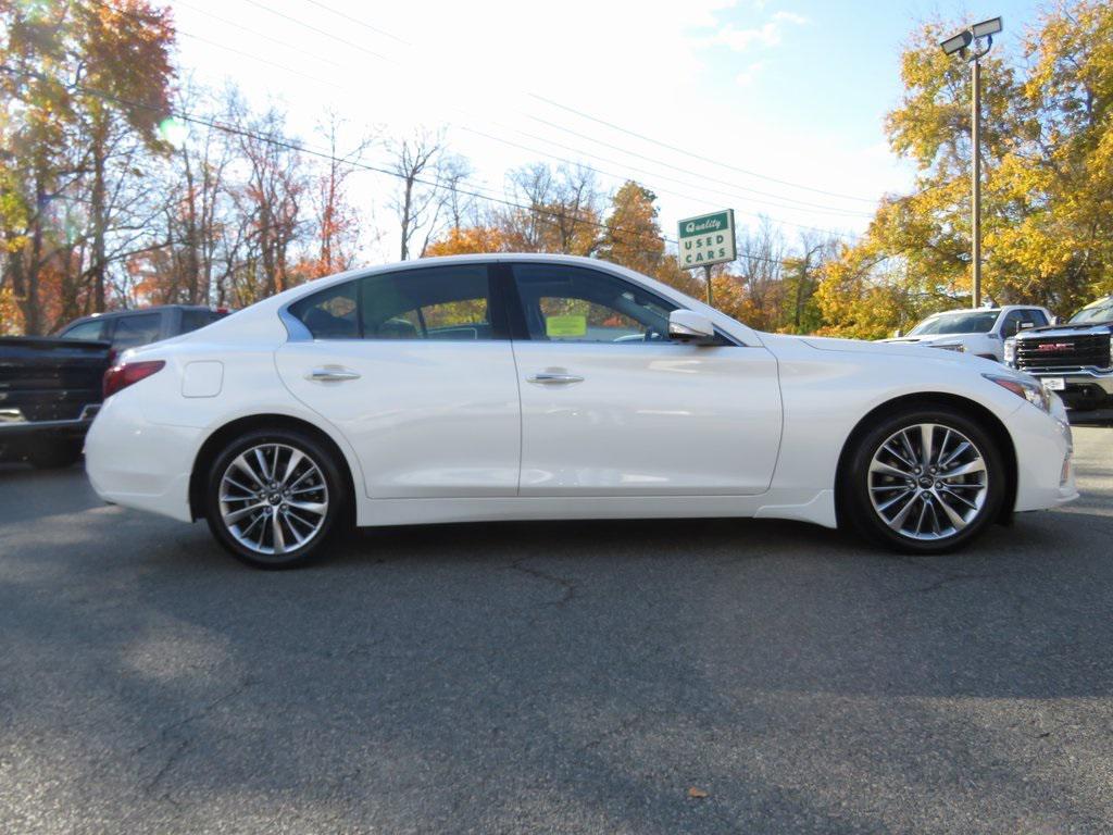 used 2022 INFINITI Q50 car, priced at $28,980