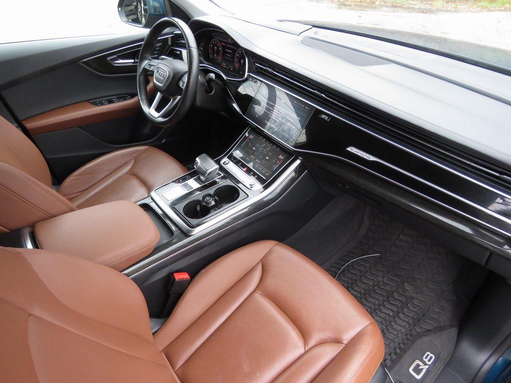 used 2021 Audi Q8 car, priced at $35,428