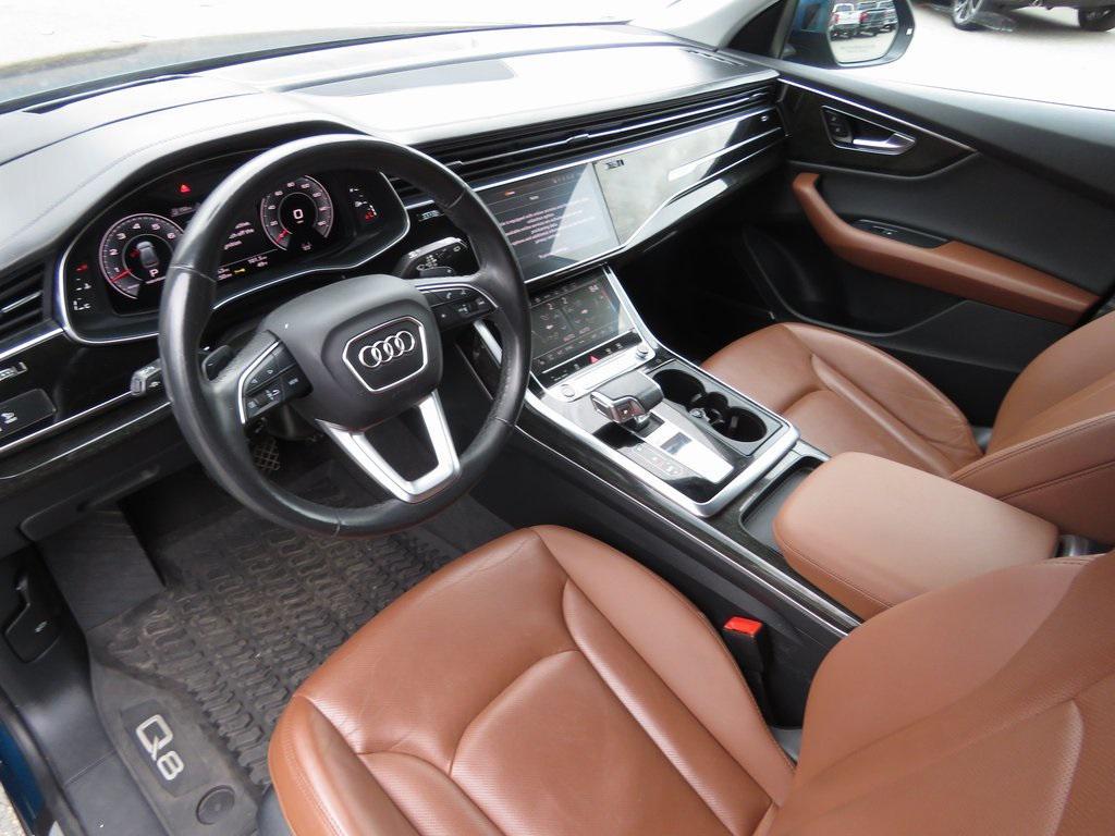 used 2021 Audi Q8 car, priced at $35,428
