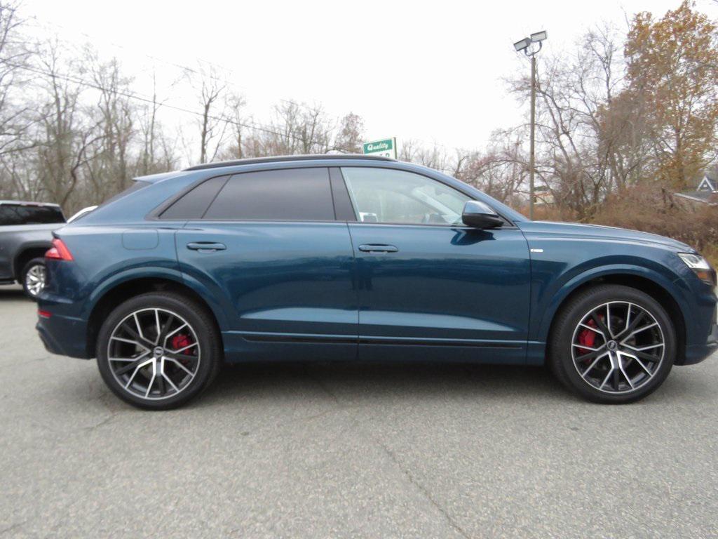 used 2021 Audi Q8 car, priced at $35,428