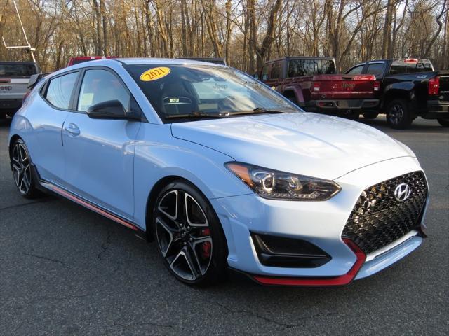 used 2021 Hyundai Veloster car, priced at $21,488