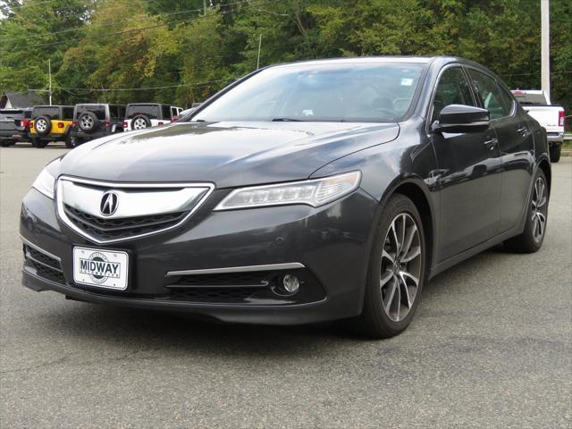 used 2015 Acura TLX car, priced at $17,455