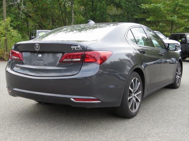 used 2015 Acura TLX car, priced at $17,455