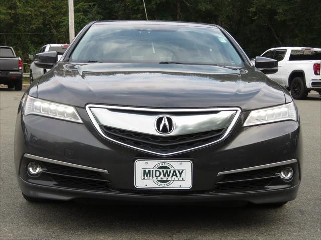 used 2015 Acura TLX car, priced at $17,455