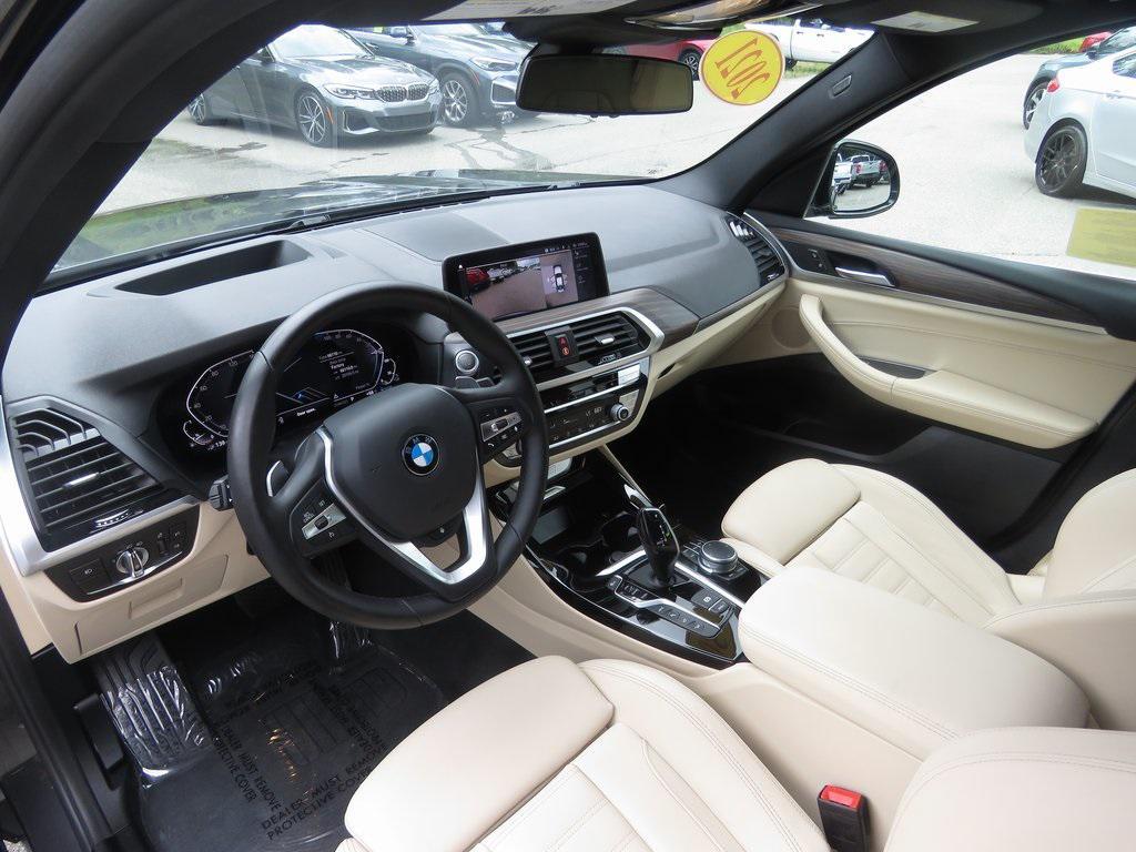 used 2021 BMW X3 PHEV car, priced at $26,240