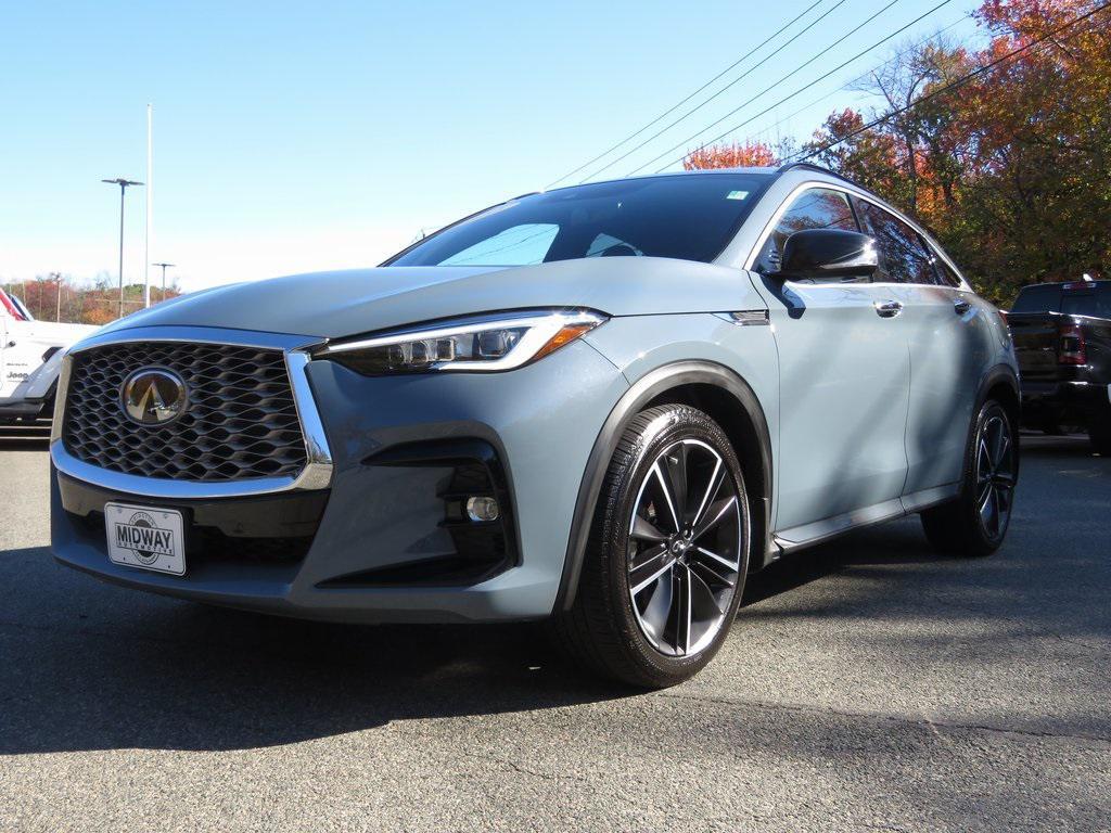used 2022 INFINITI QX55 car, priced at $31,000