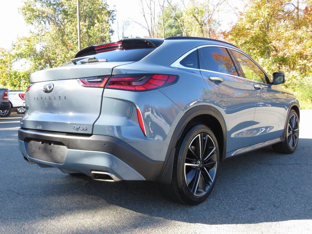 used 2022 INFINITI QX55 car, priced at $31,000