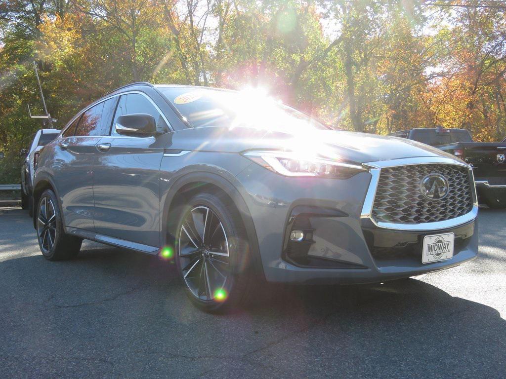 used 2022 INFINITI QX55 car, priced at $31,000