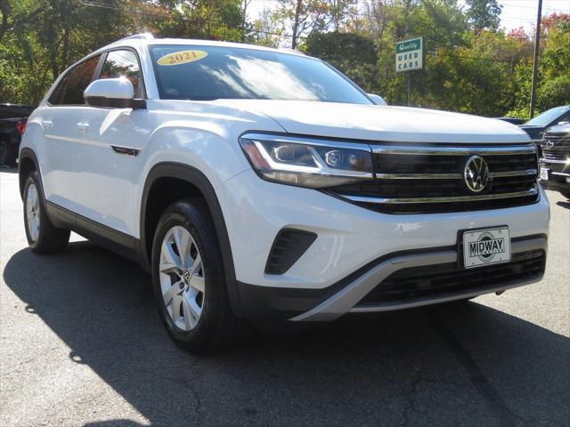 used 2021 Volkswagen Atlas Cross Sport car, priced at $21,676