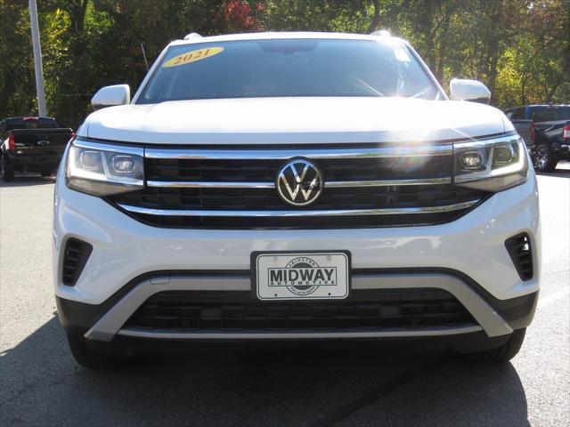 used 2021 Volkswagen Atlas Cross Sport car, priced at $21,676