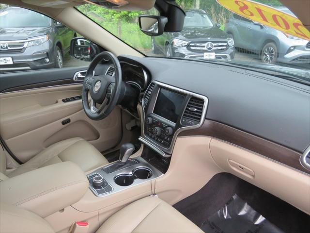 used 2018 Jeep Grand Cherokee car, priced at $18,770