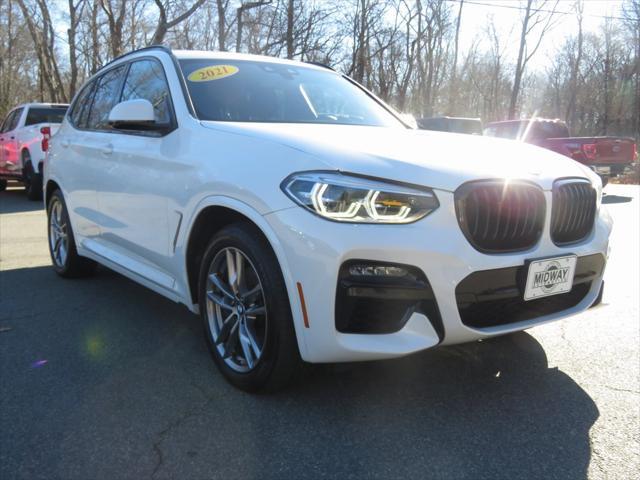 used 2021 BMW X3 car, priced at $37,676