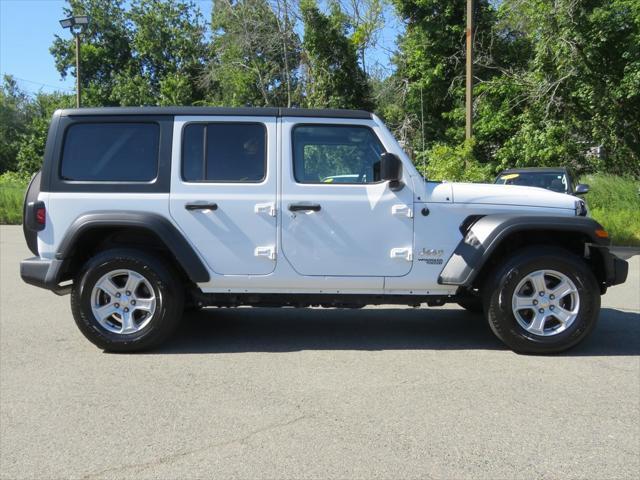 used 2020 Jeep Wrangler Unlimited car, priced at $32,804