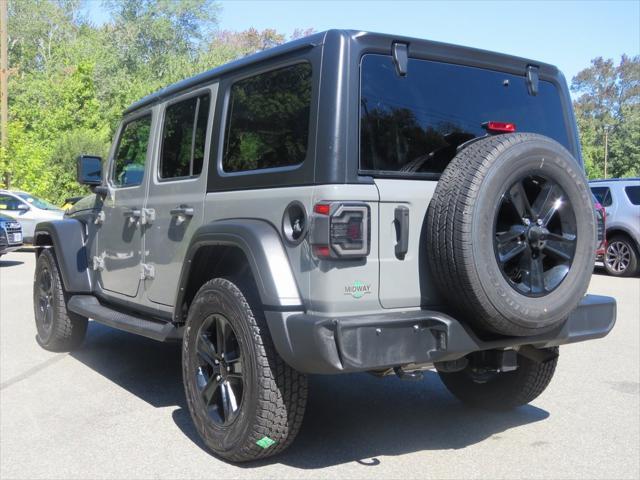 used 2022 Jeep Wrangler Unlimited car, priced at $31,973