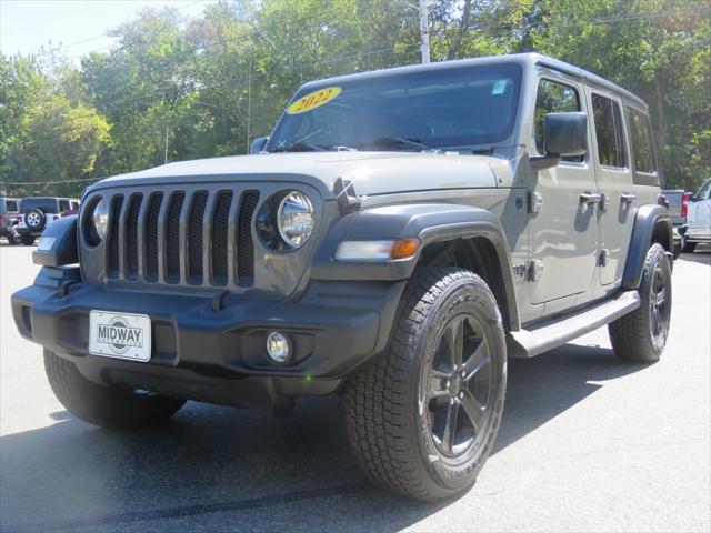 used 2022 Jeep Wrangler Unlimited car, priced at $31,973