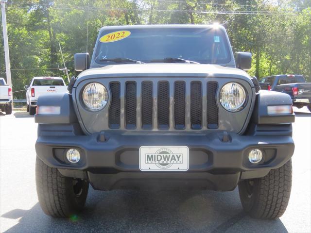 used 2022 Jeep Wrangler Unlimited car, priced at $31,973