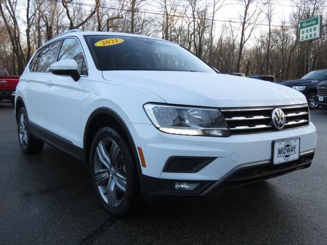 used 2021 Volkswagen Tiguan car, priced at $21,193