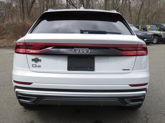 used 2023 Audi Q8 car, priced at $59,143