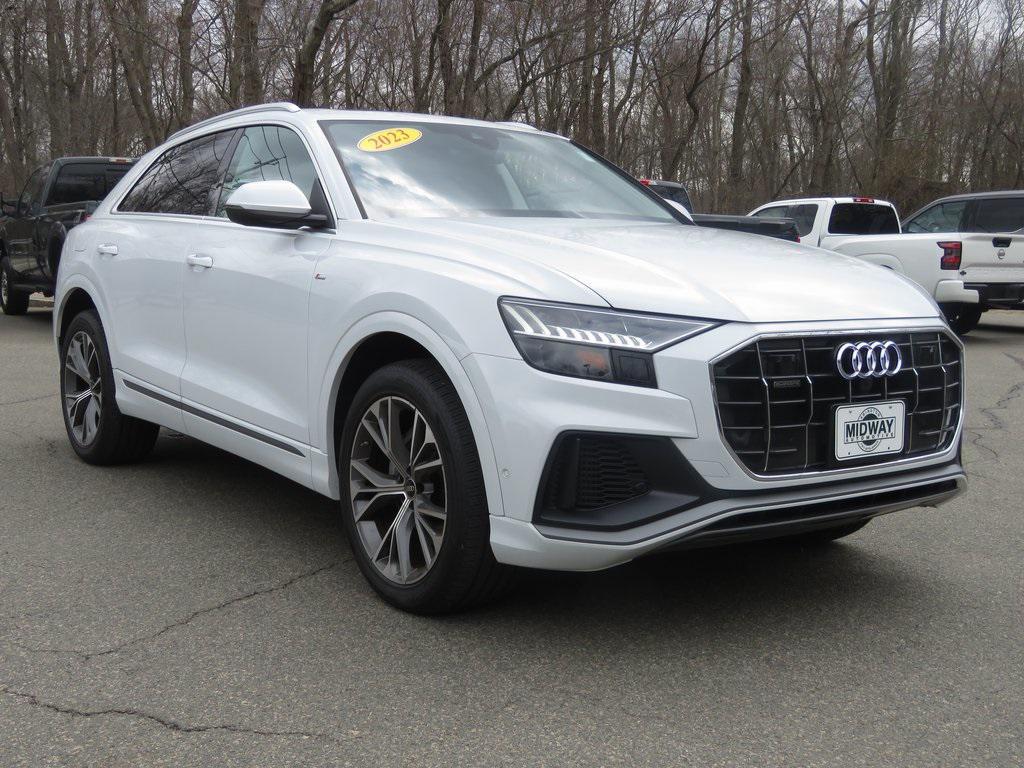 used 2023 Audi Q8 car, priced at $58,041