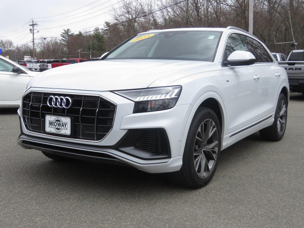 used 2023 Audi Q8 car, priced at $58,041
